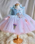 Treasures in the Ocean Dress Dresses Little Palace Store Sky Blue 2(100CM)